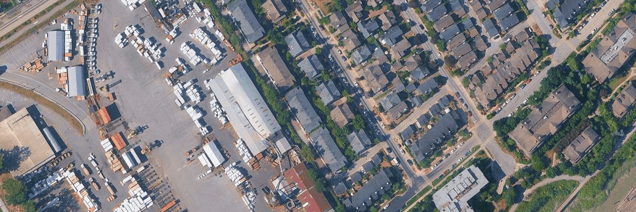 Canoe At Port Royal aerial view