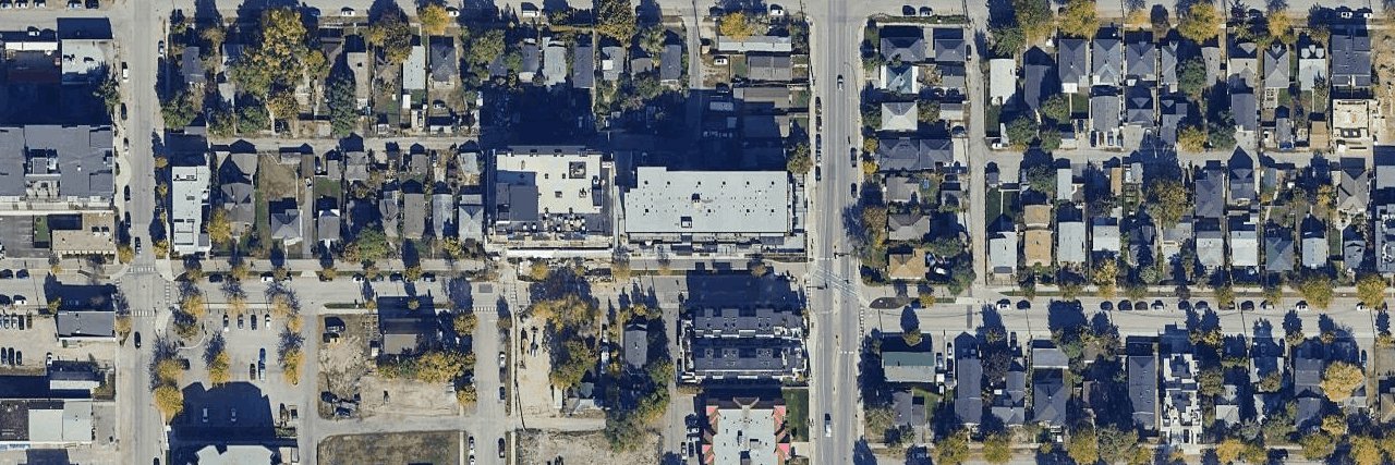 aerial view