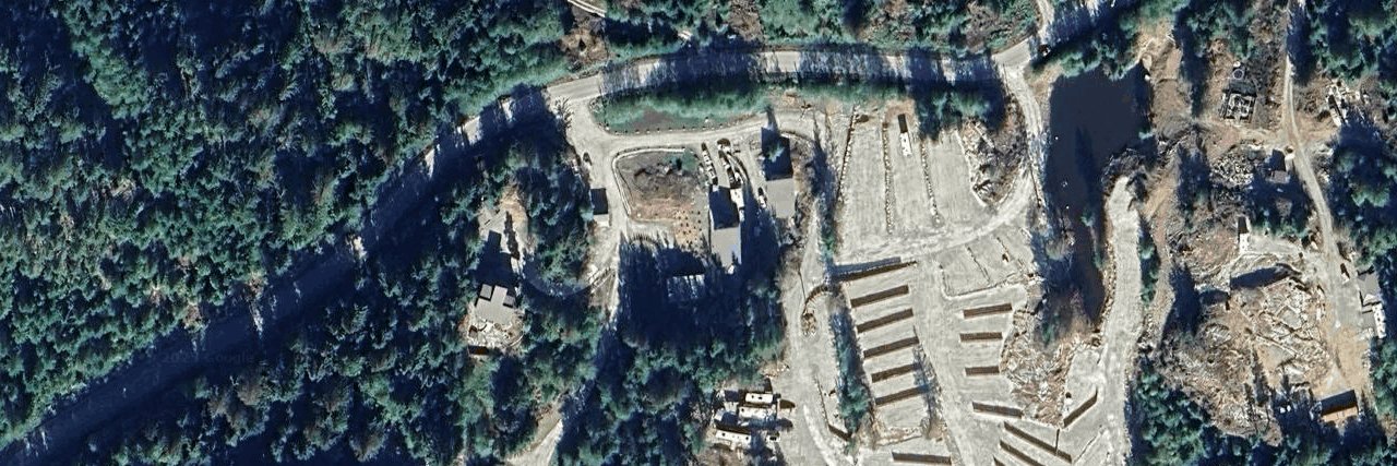 Halfmoon Bay Resort aerial view