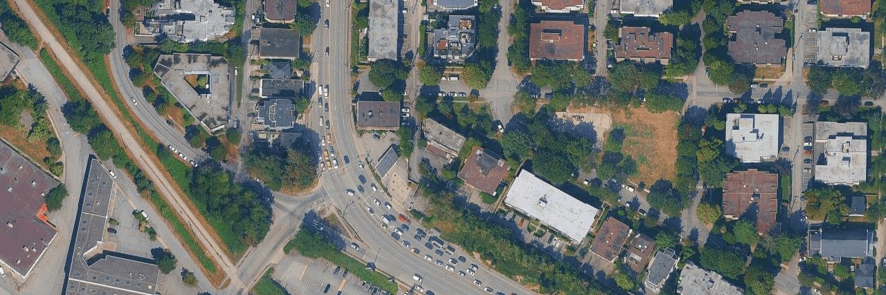 Landmark Southside aerial view