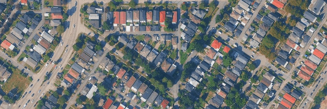 aerial view