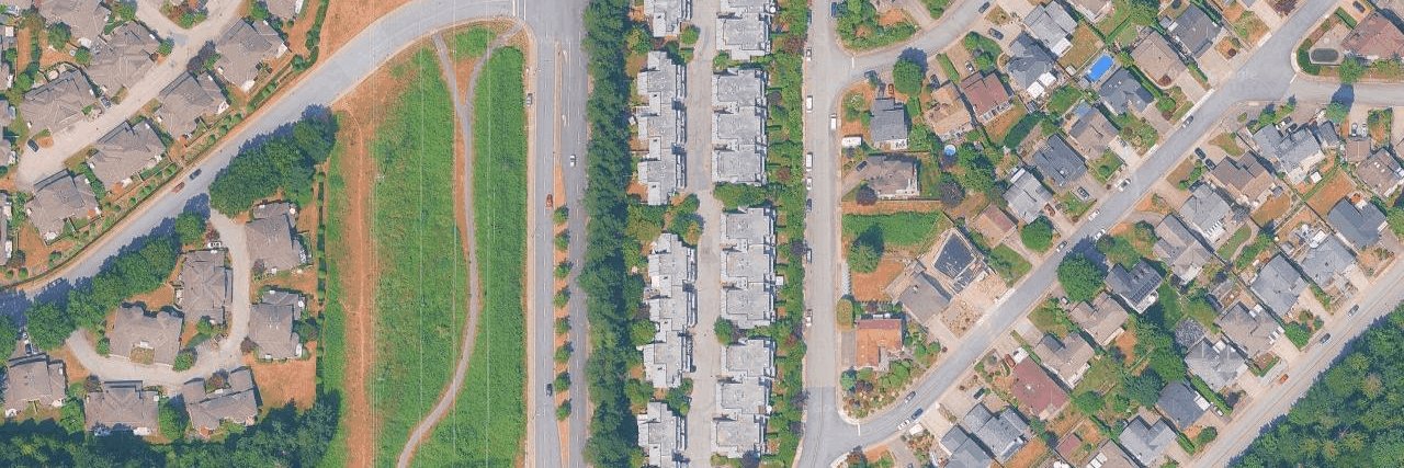 The Terraces aerial view