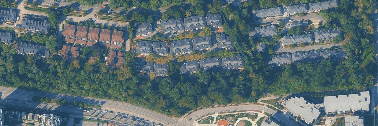 The Sierra aerial view