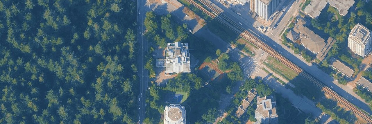 Grand Central Park Place aerial view