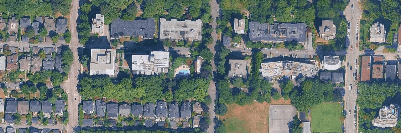 Pine Manor aerial view