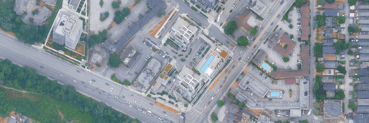 Park West aerial view