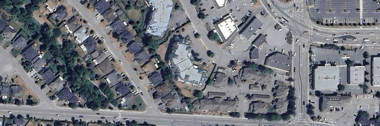 Emerald Court aerial view