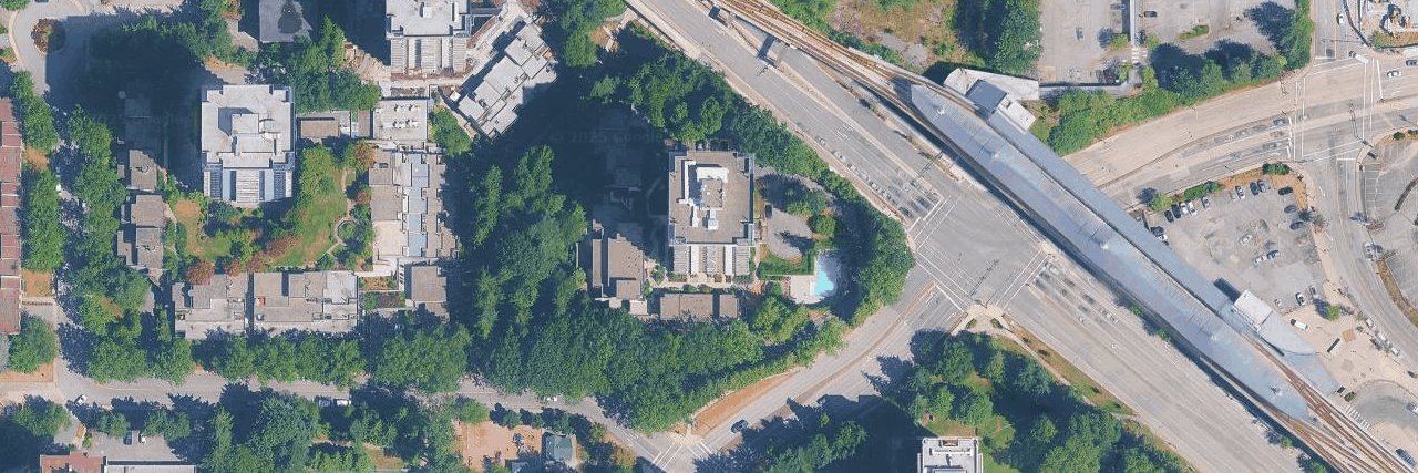 Concorde Place aerial view