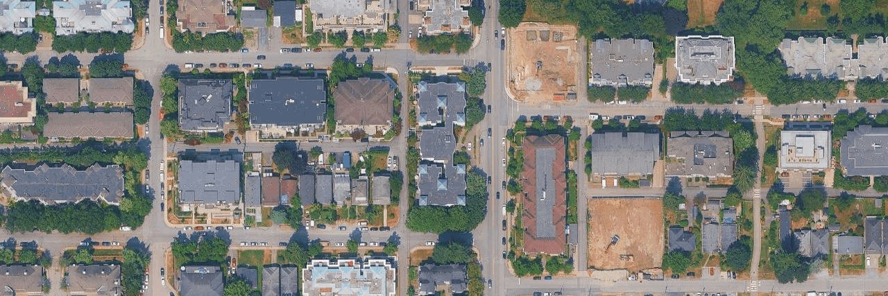 Shaughnessy Court aerial view