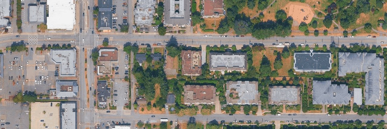 Parkplace aerial view