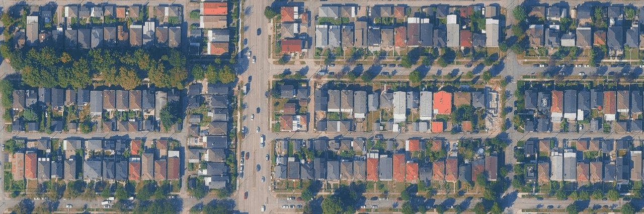 aerial view