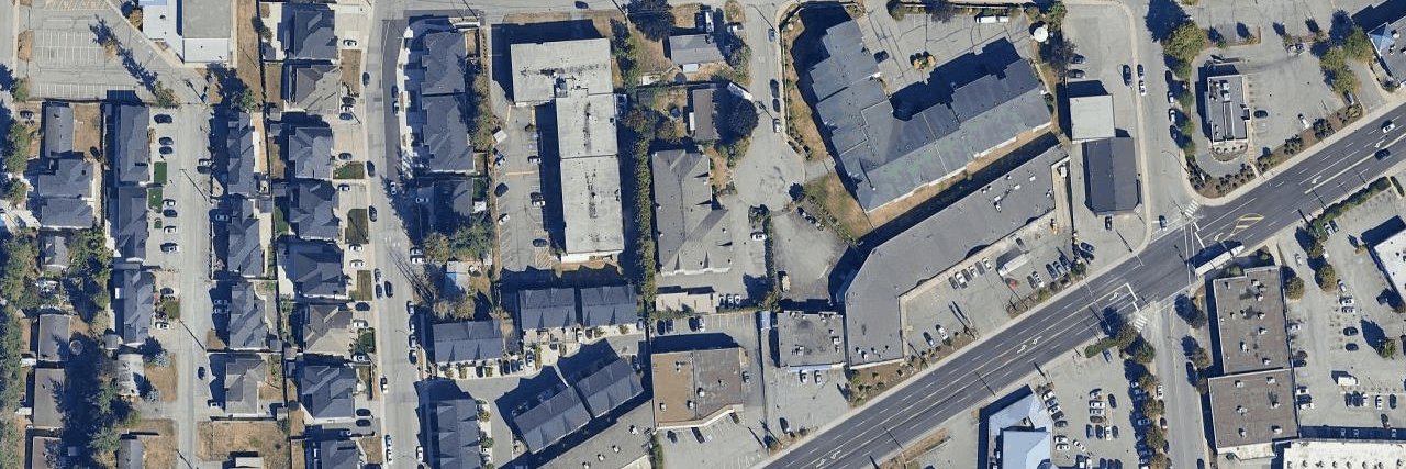 Victoria Court aerial view