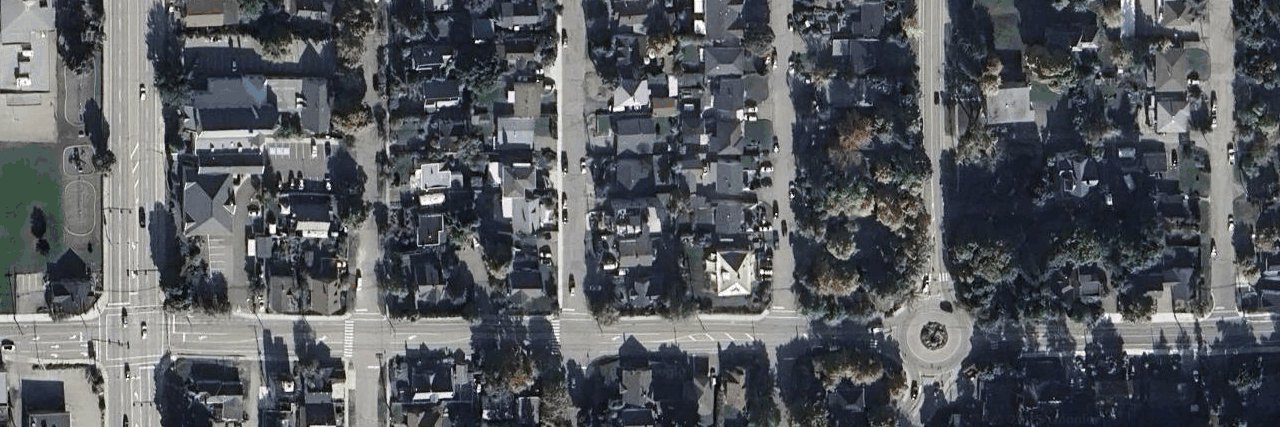 aerial view