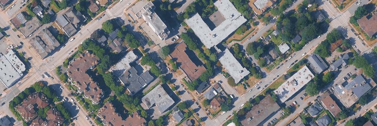 Magnolia Manor aerial view