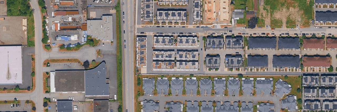 Lift Townhomes aerial view