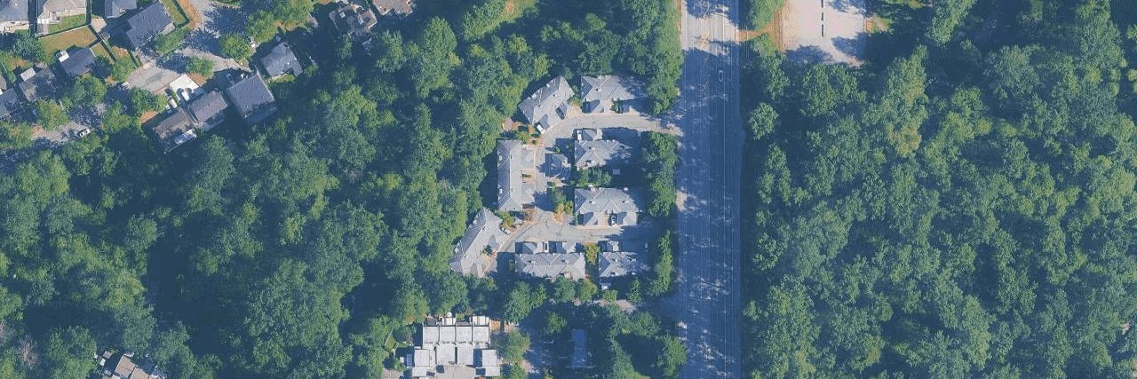 Creek Side aerial view