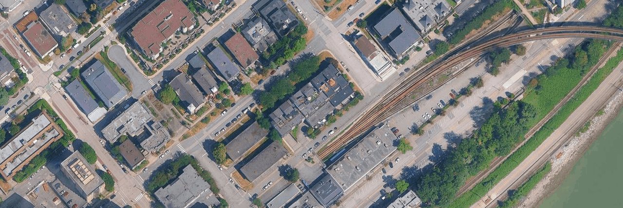 Carnarvon Terrace aerial view