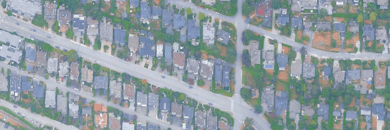 aerial view