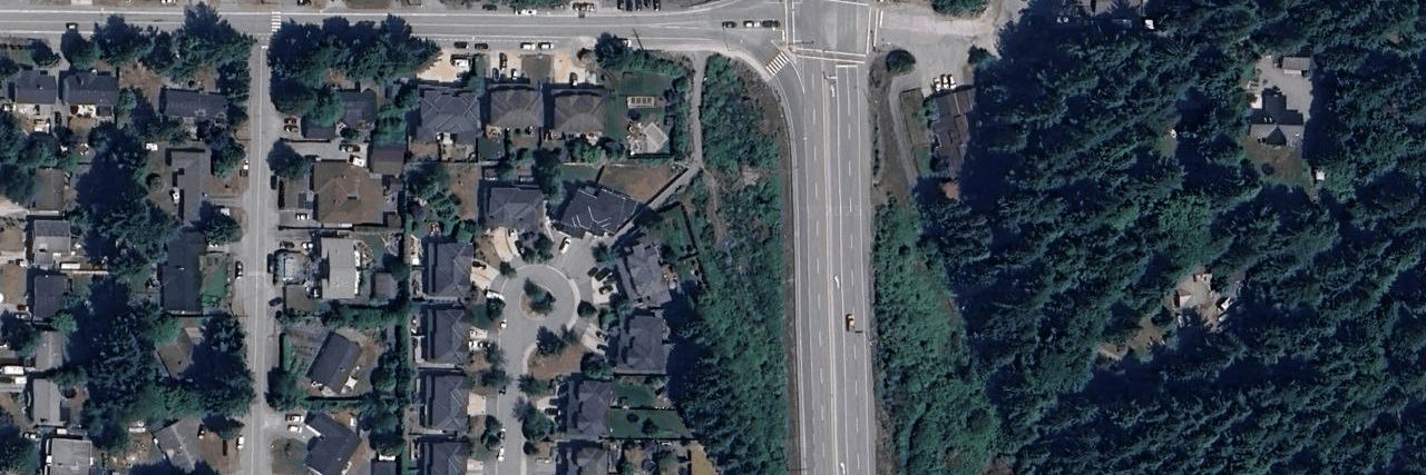 Honey Lane aerial view