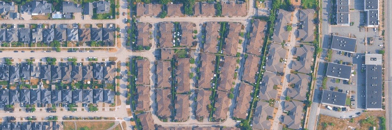 The Greens aerial view