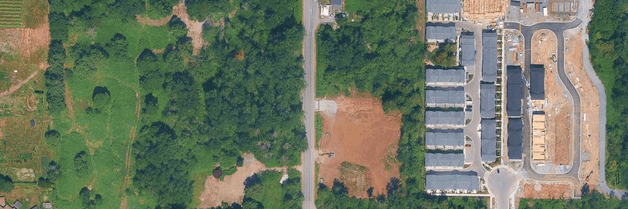 Park Avenue aerial view