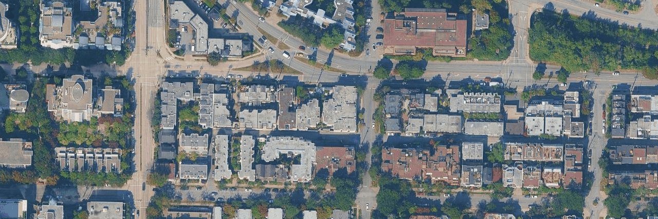 Birch Gardens aerial view