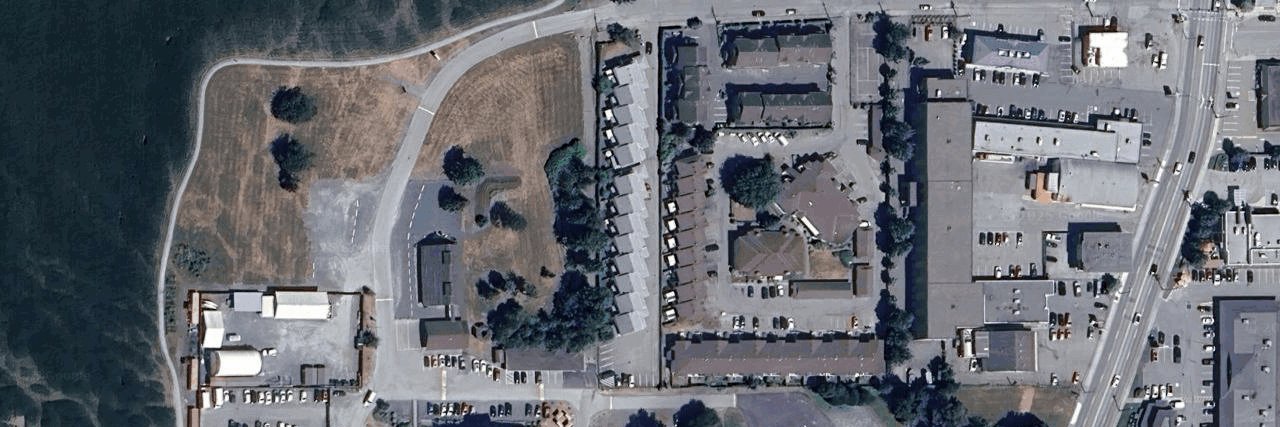 Storey Lane aerial view