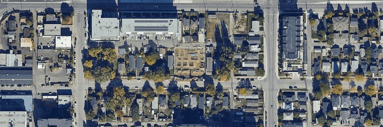 aerial view