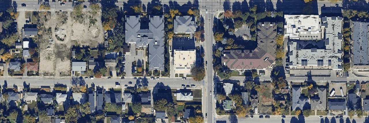 aerial view