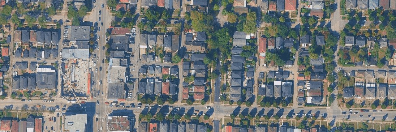 aerial view