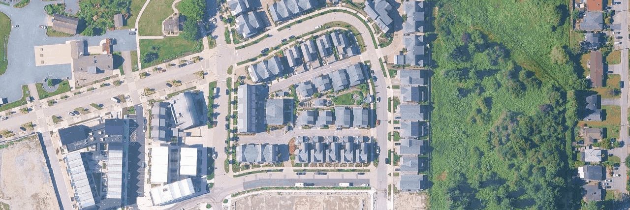 Courtyard Cottages At Southlands aerial view