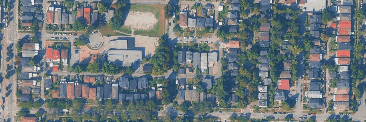 aerial view