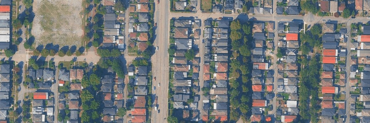 aerial view