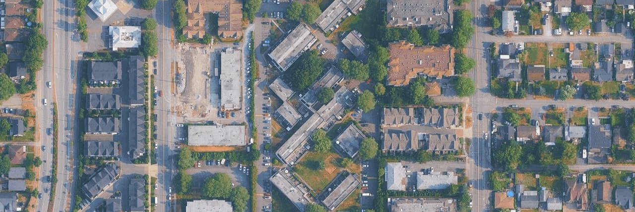 Clover Park Gardens aerial view