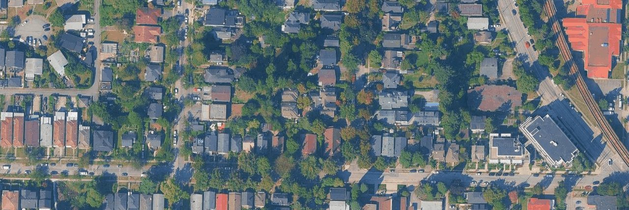 Fleming Court aerial view