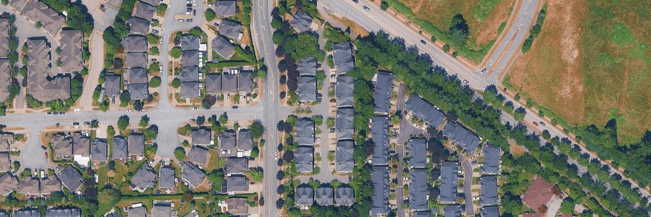 Hillcrest Place aerial view