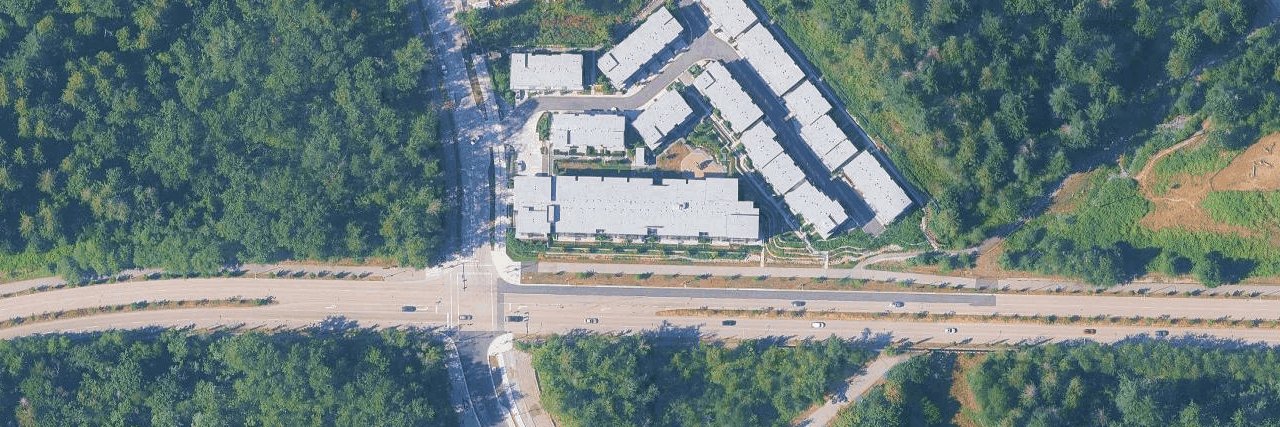 Byrnepark aerial view