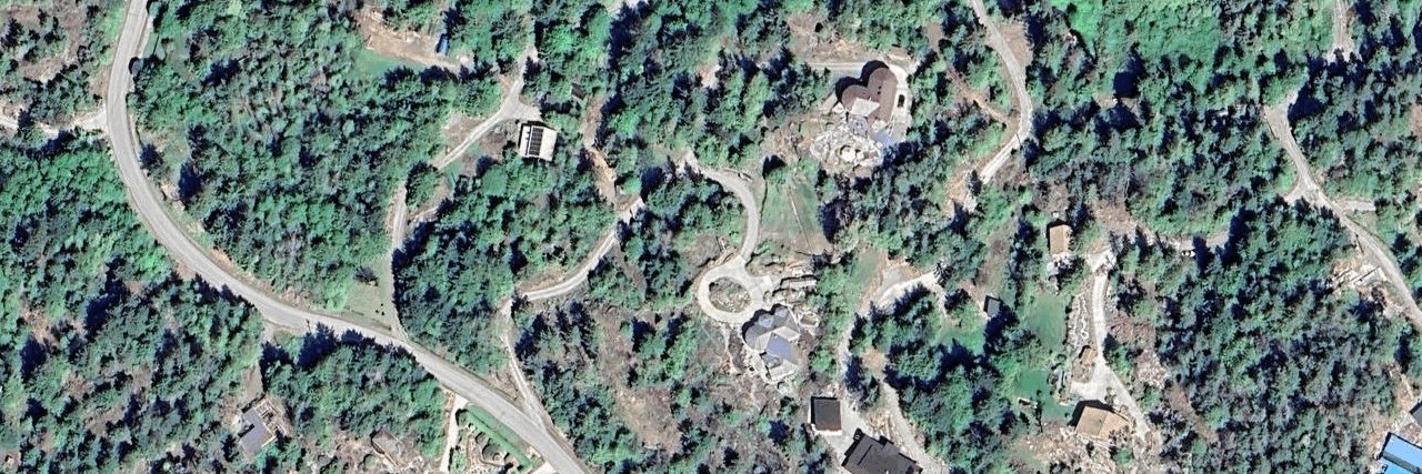 Wood Bay Heights aerial view