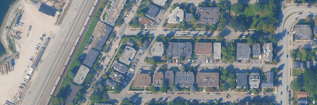 Mcgill Place aerial view