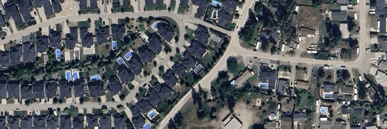 aerial view