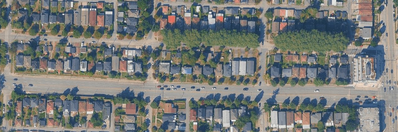 aerial view