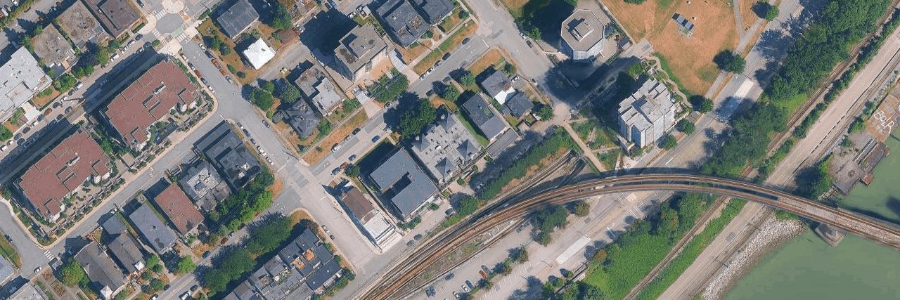 The Mercer aerial view