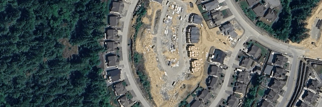 Harrison Ridge aerial view