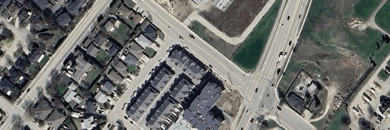 aerial view