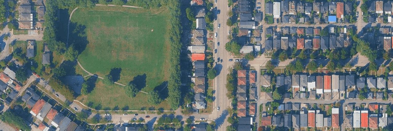 aerial view