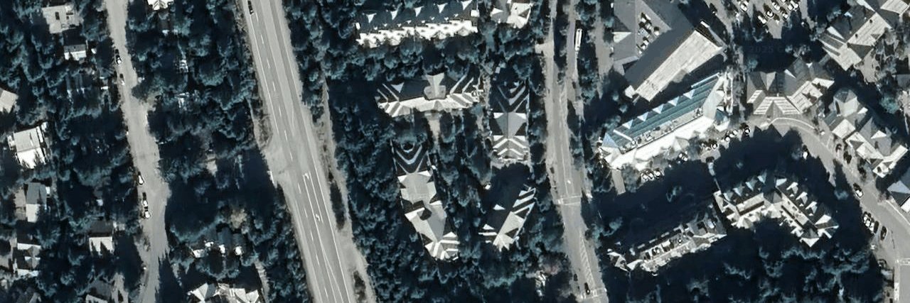 Lagoons aerial view