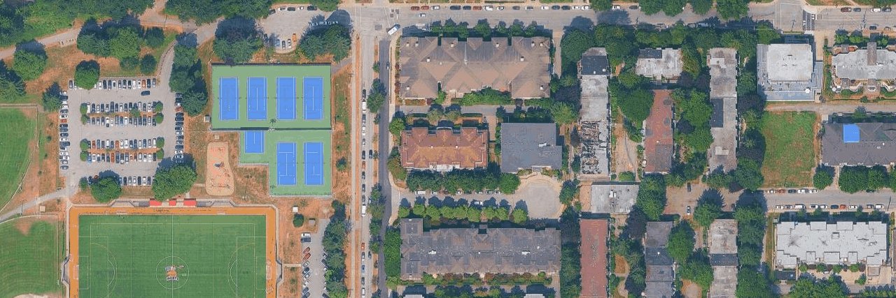 The Esplanade aerial view