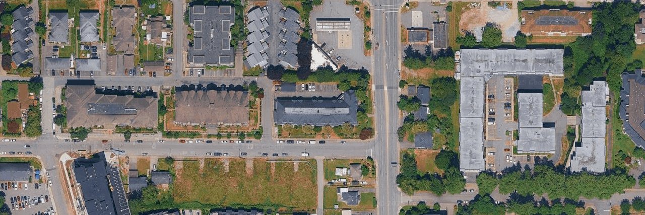 Bayside Court aerial view