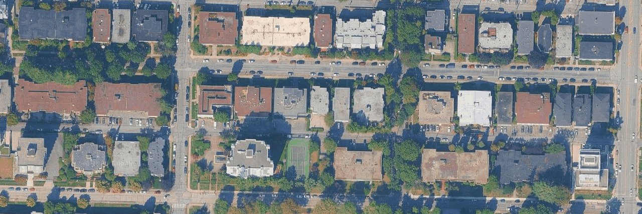 The Landmark Oak aerial view