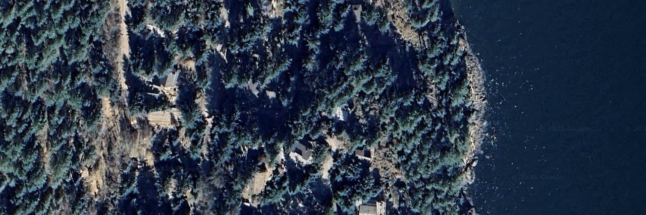Queen Charlotte Heights aerial view